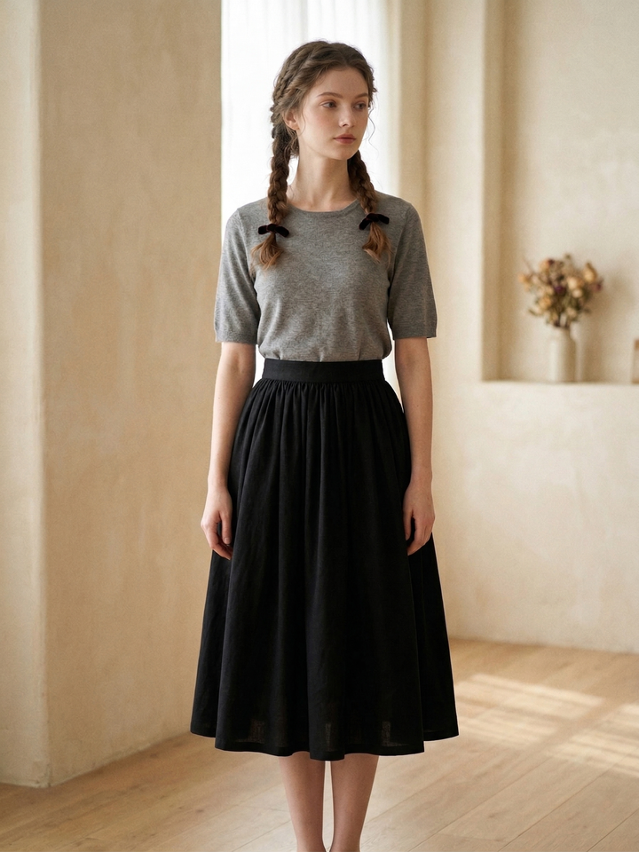 MTO - Lola Linen Skirt