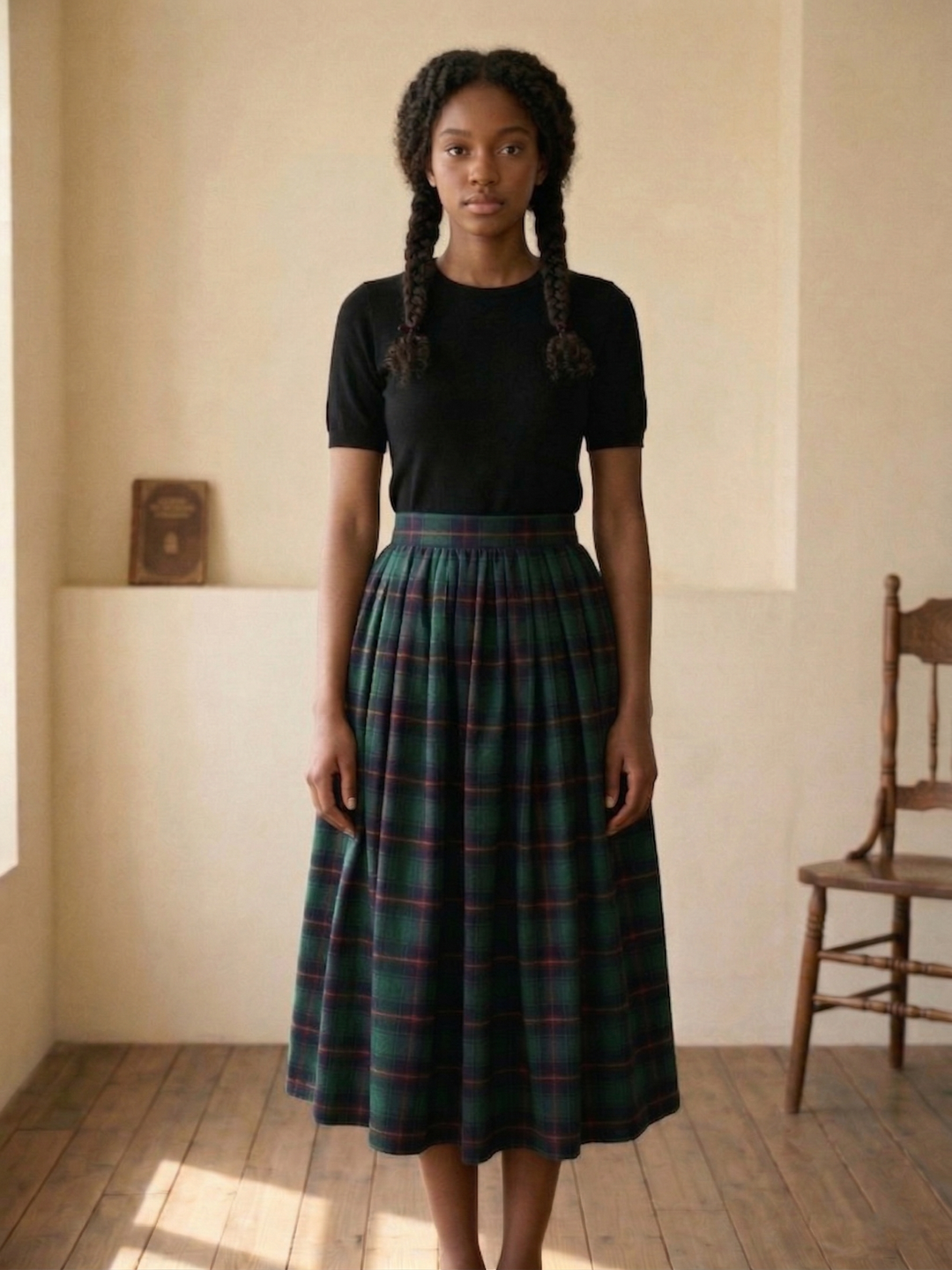 MTO - Lola Plaid Skirt