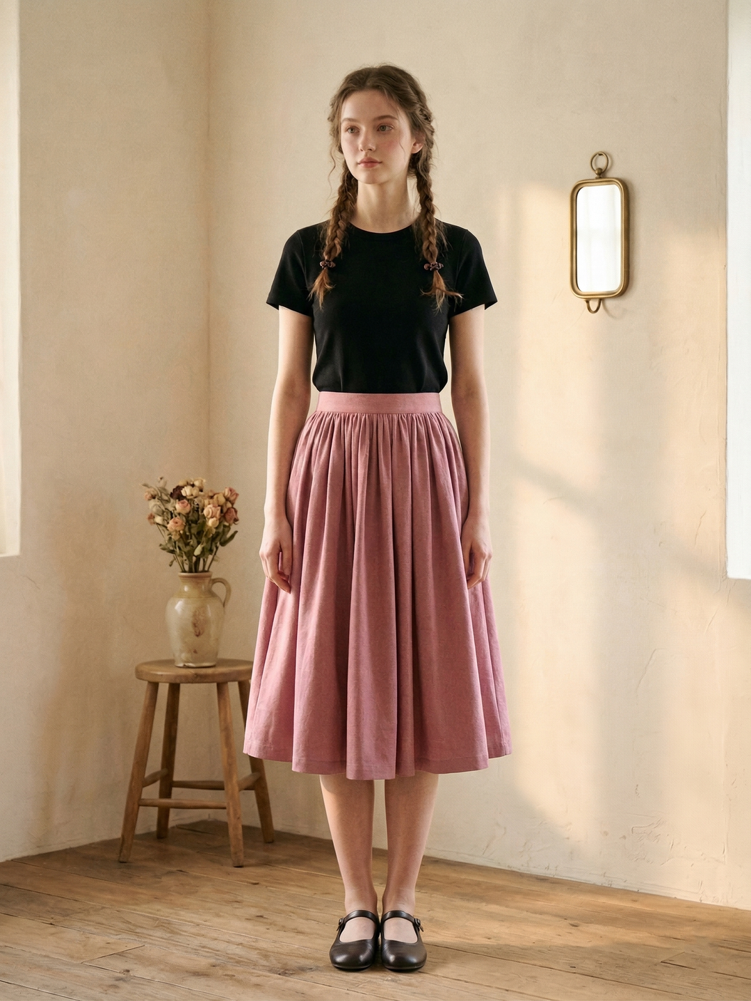 MTO - Lola Linen Skirt