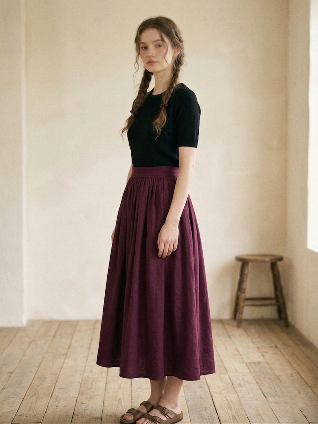 MTO - Lola Linen Skirt