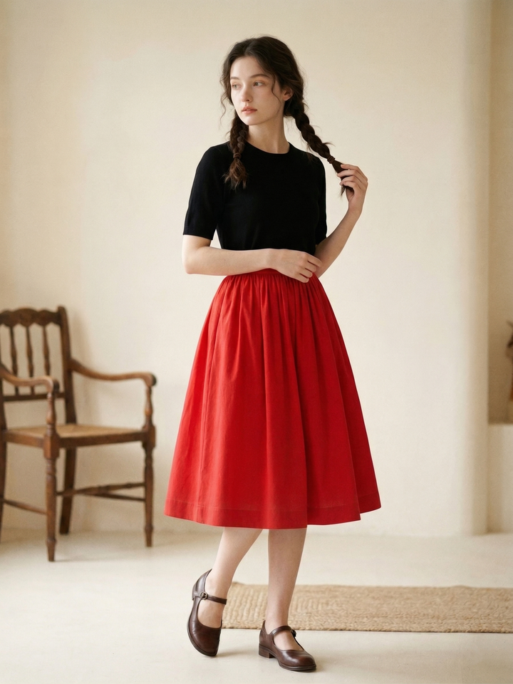 MTO - Lola Linen Skirt