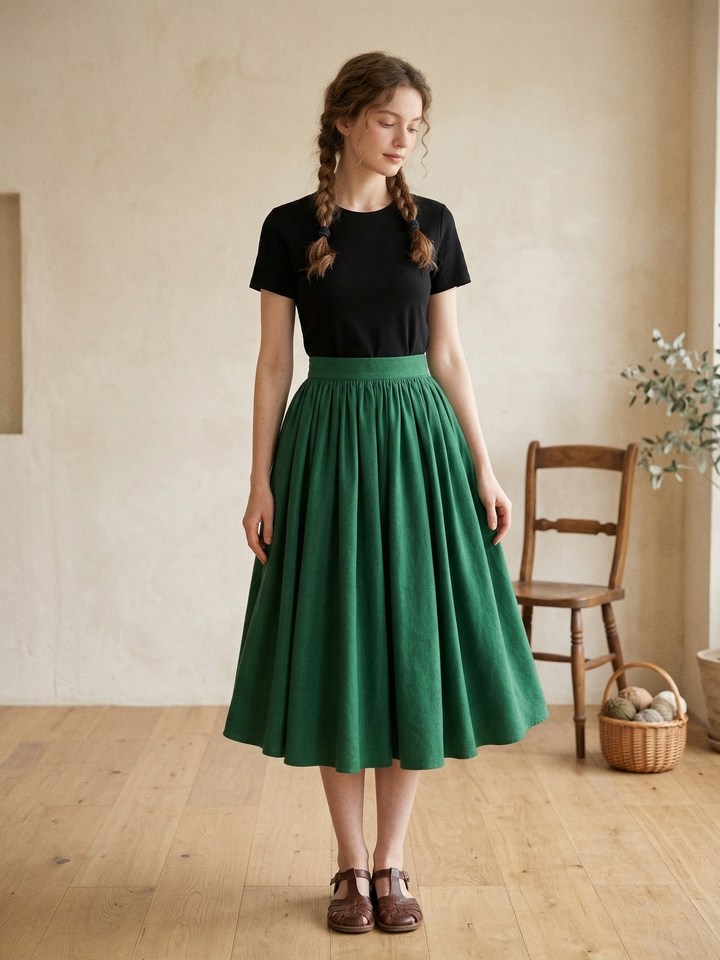 MTO - Lola Linen Skirt