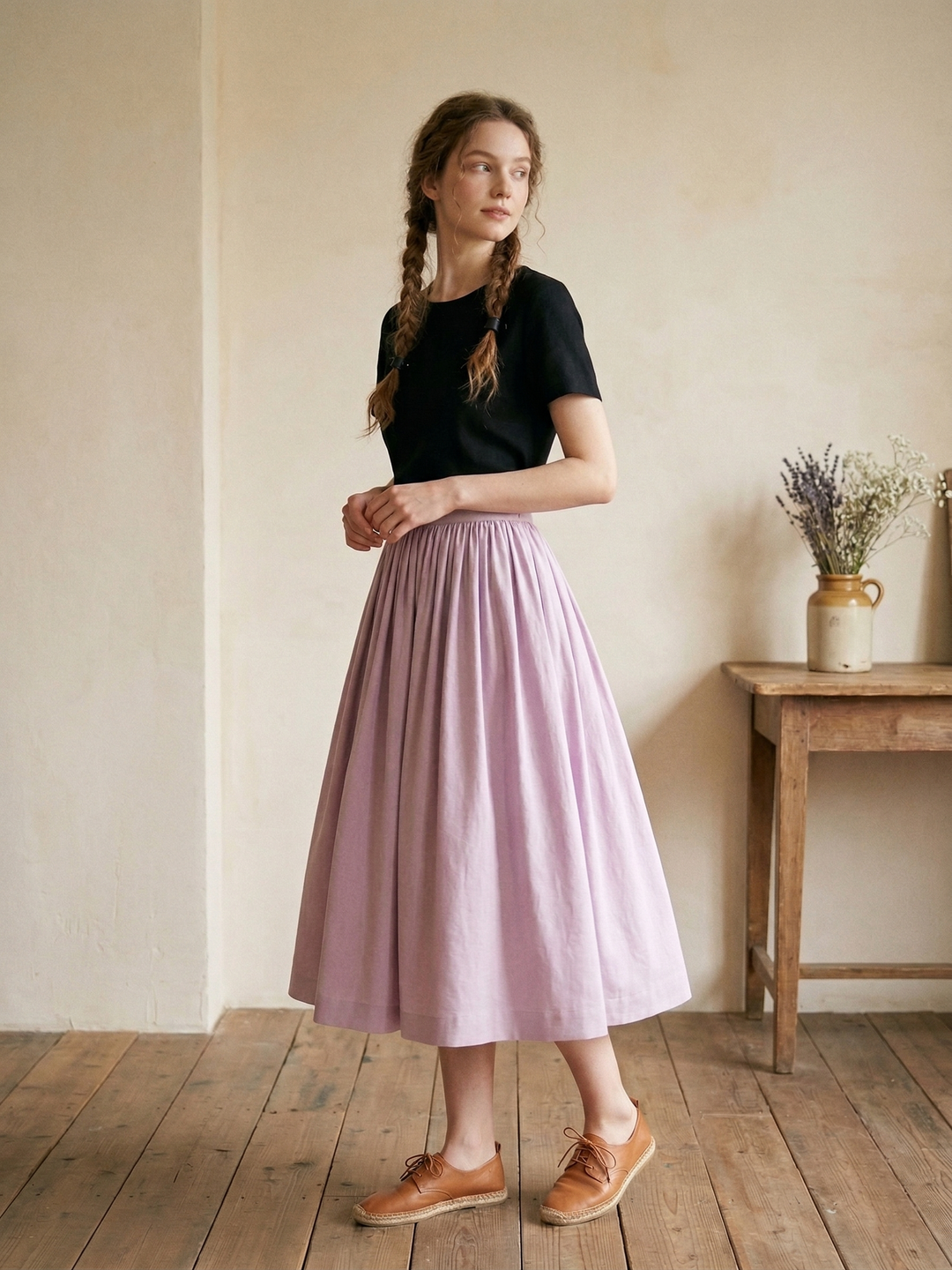 MTO - Lola Linen Skirt