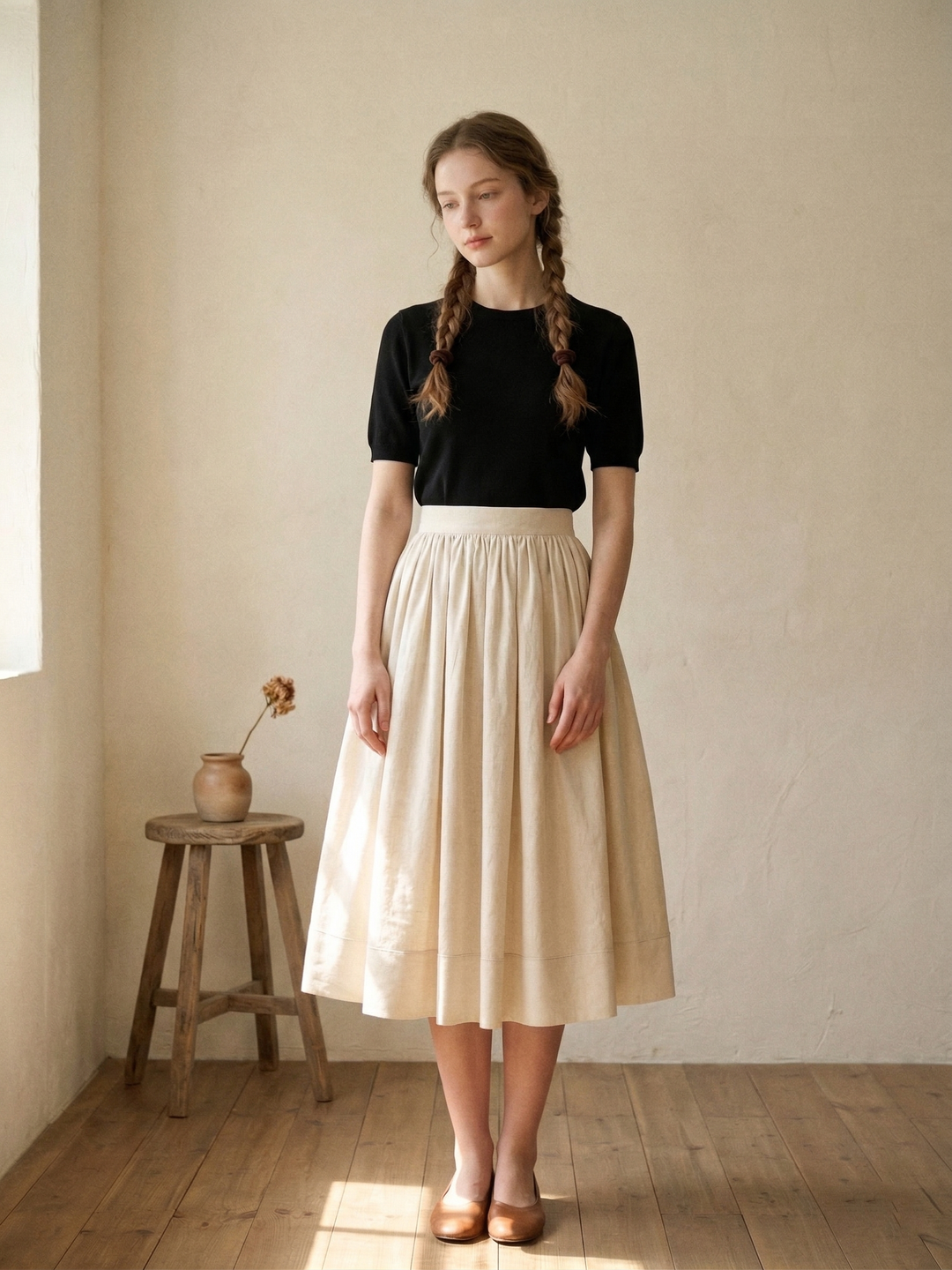MTO - Lola Linen Skirt