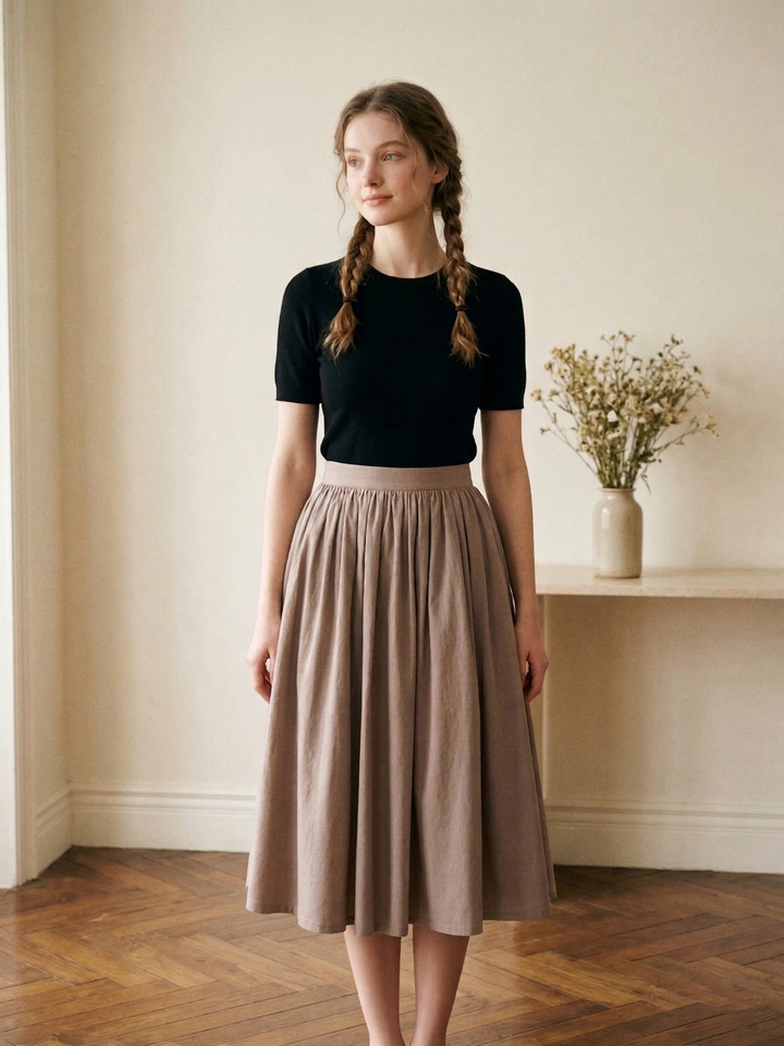 MTO - Lola Linen Skirt
