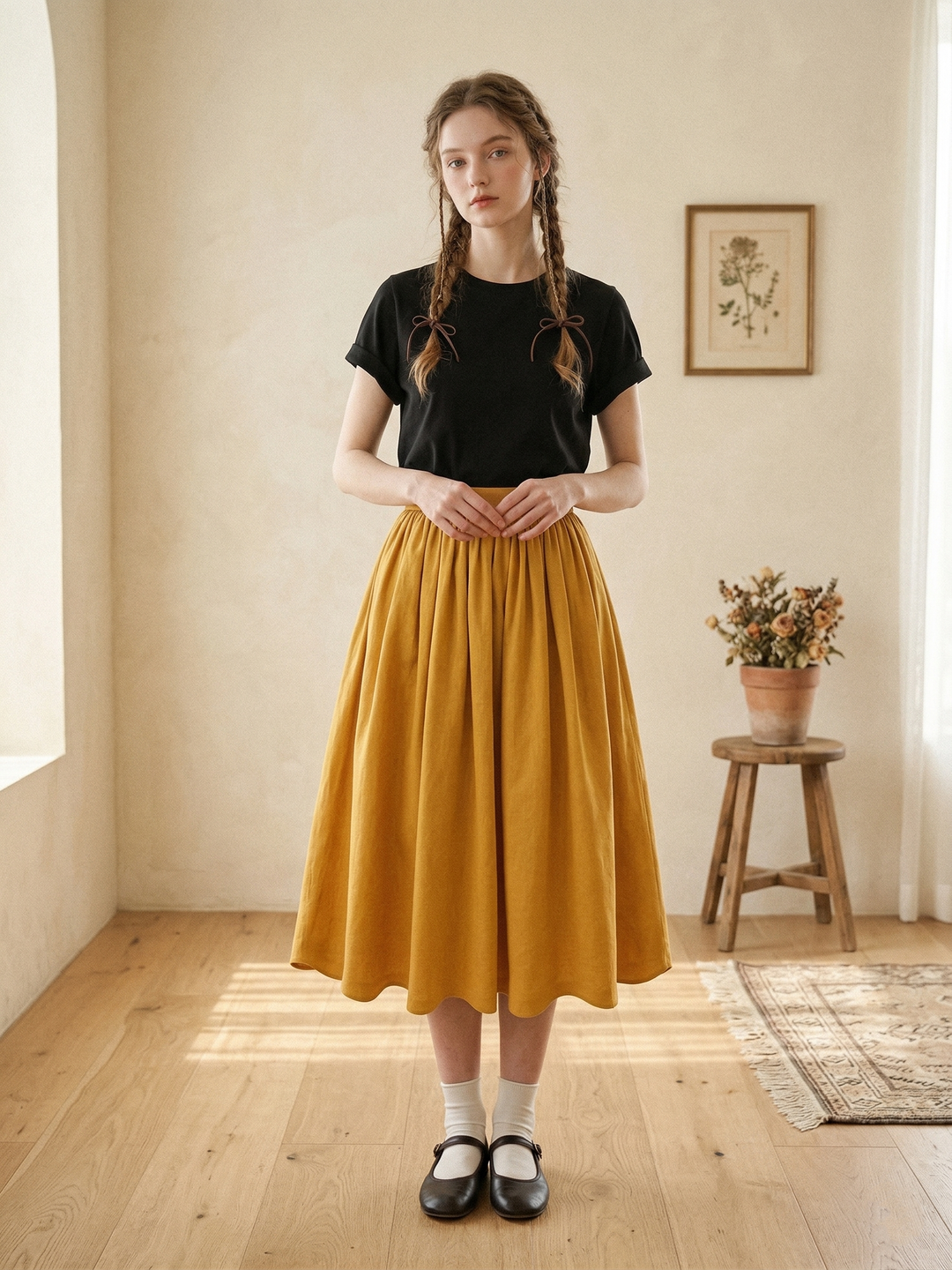 MTO - Lola Linen Skirt
