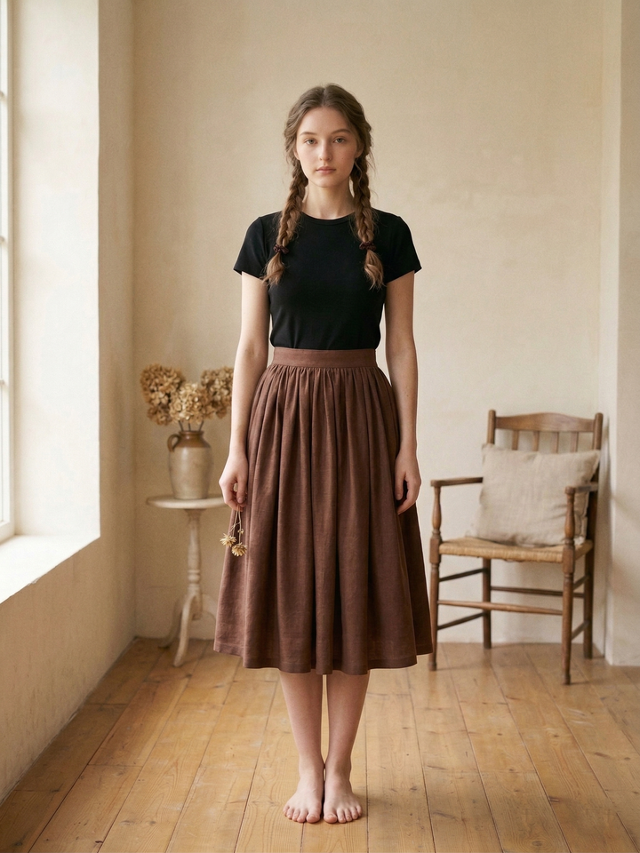 MTO - Lola Linen Skirt