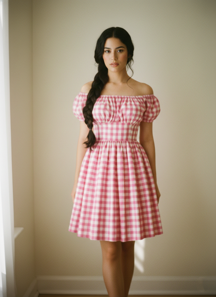 MTO - Loretta Gingham Dress