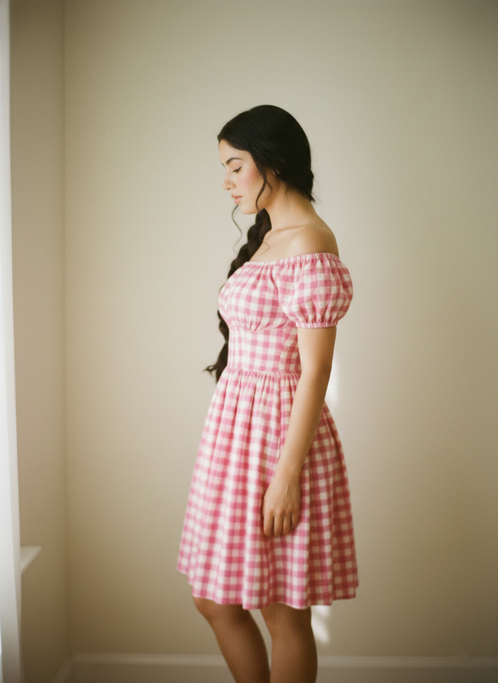 MTO - Loretta Gingham Dress