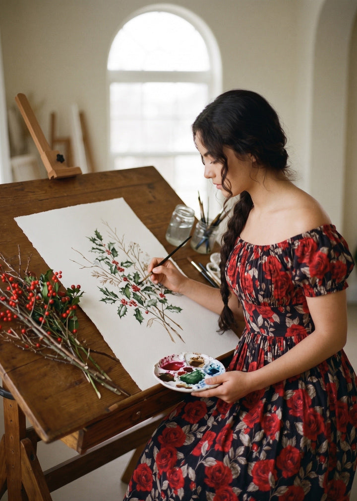 Loretta Floral Dress