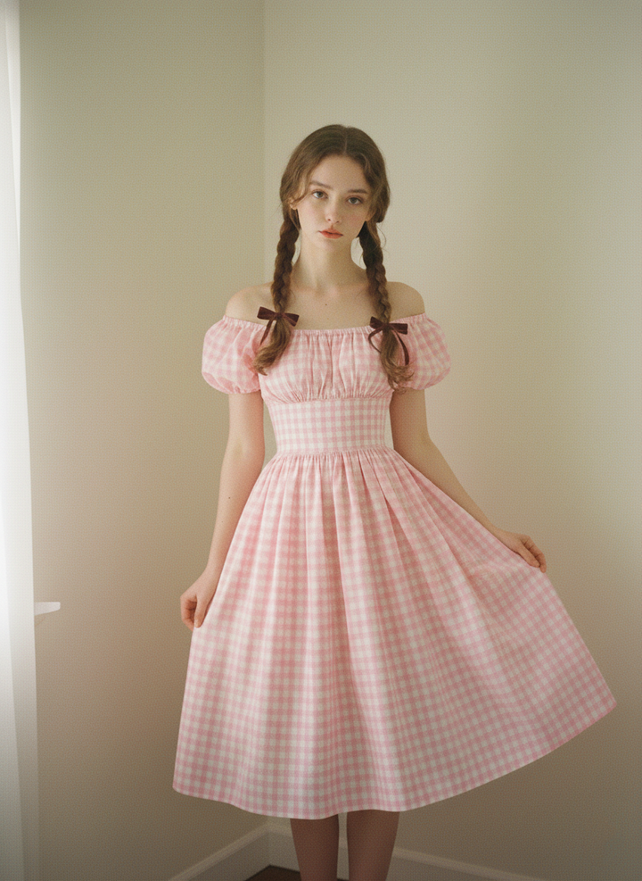 MTO - Loretta Gingham Dress