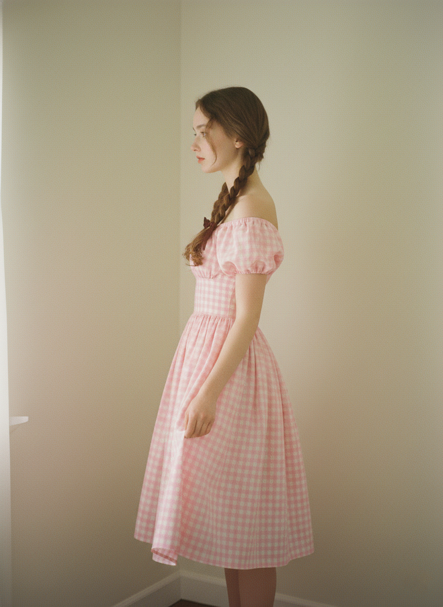 MTO - Loretta Gingham Dress