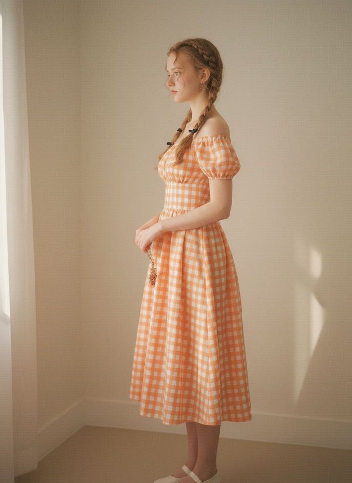 MTO - Loretta Gingham Dress