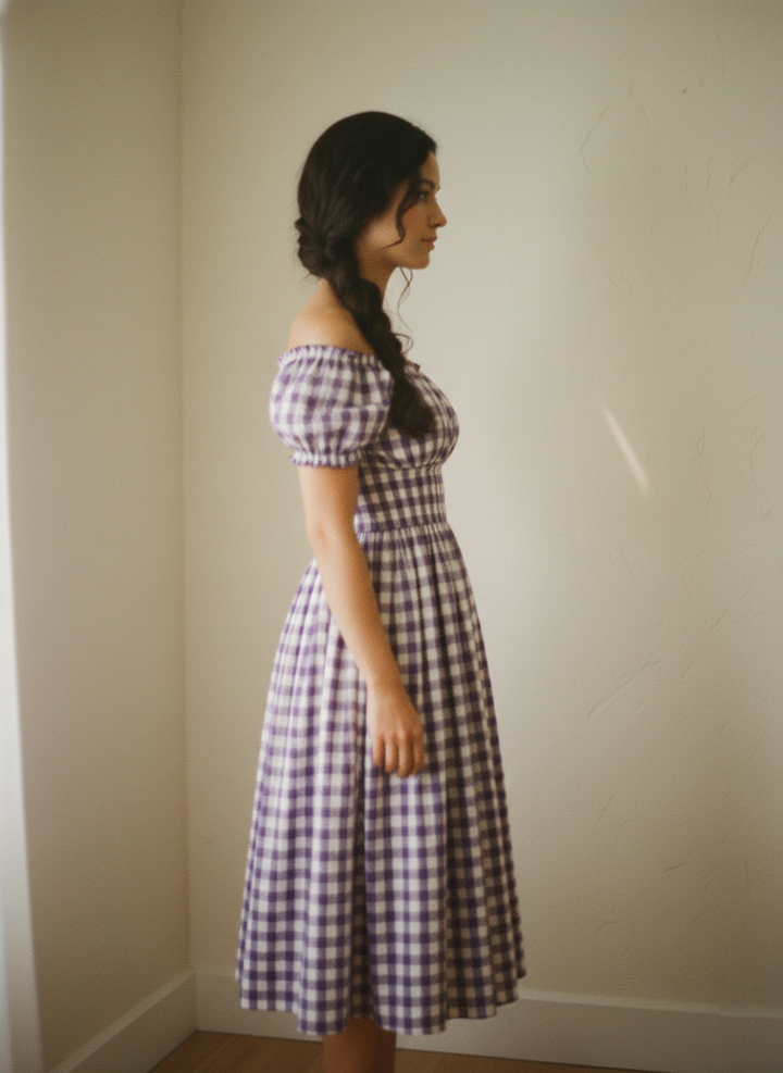 MTO - Loretta Gingham Dress
