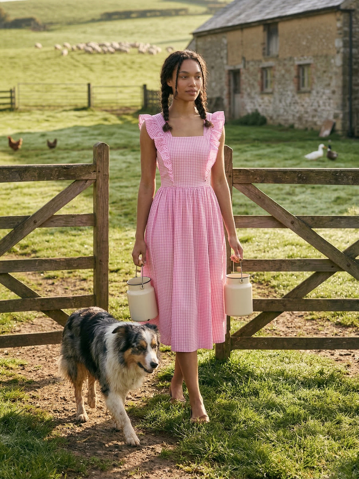 MTO - Lorraine Gingham Dress