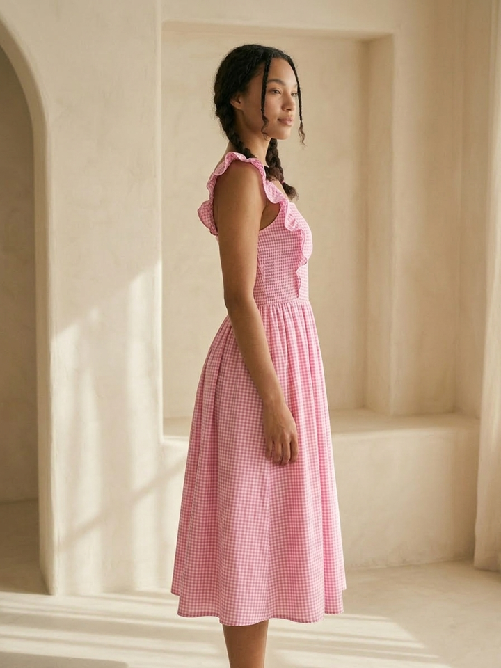 MTO - Lorraine Gingham Dress