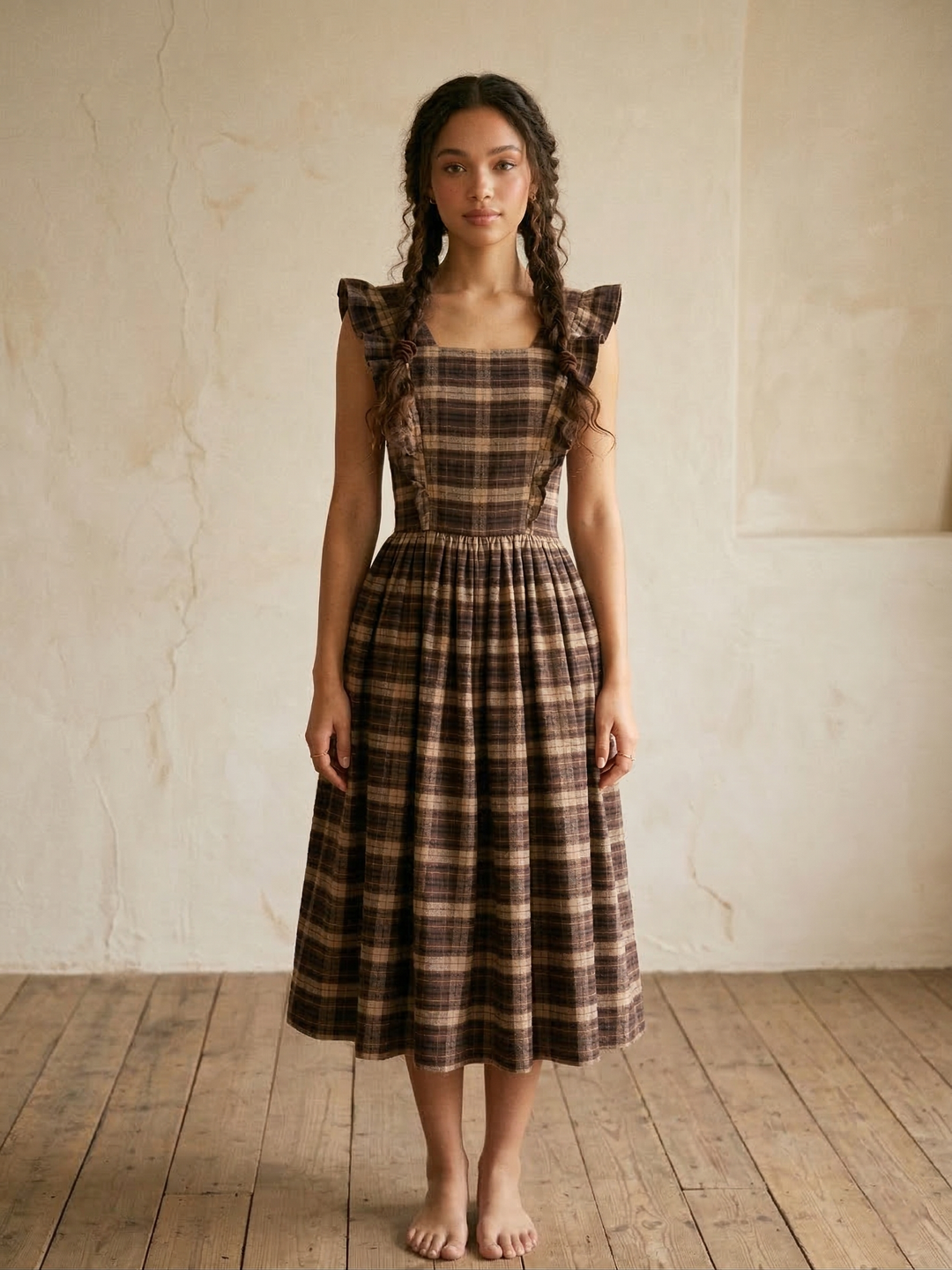 MTO - Lorraine Plaid Dress