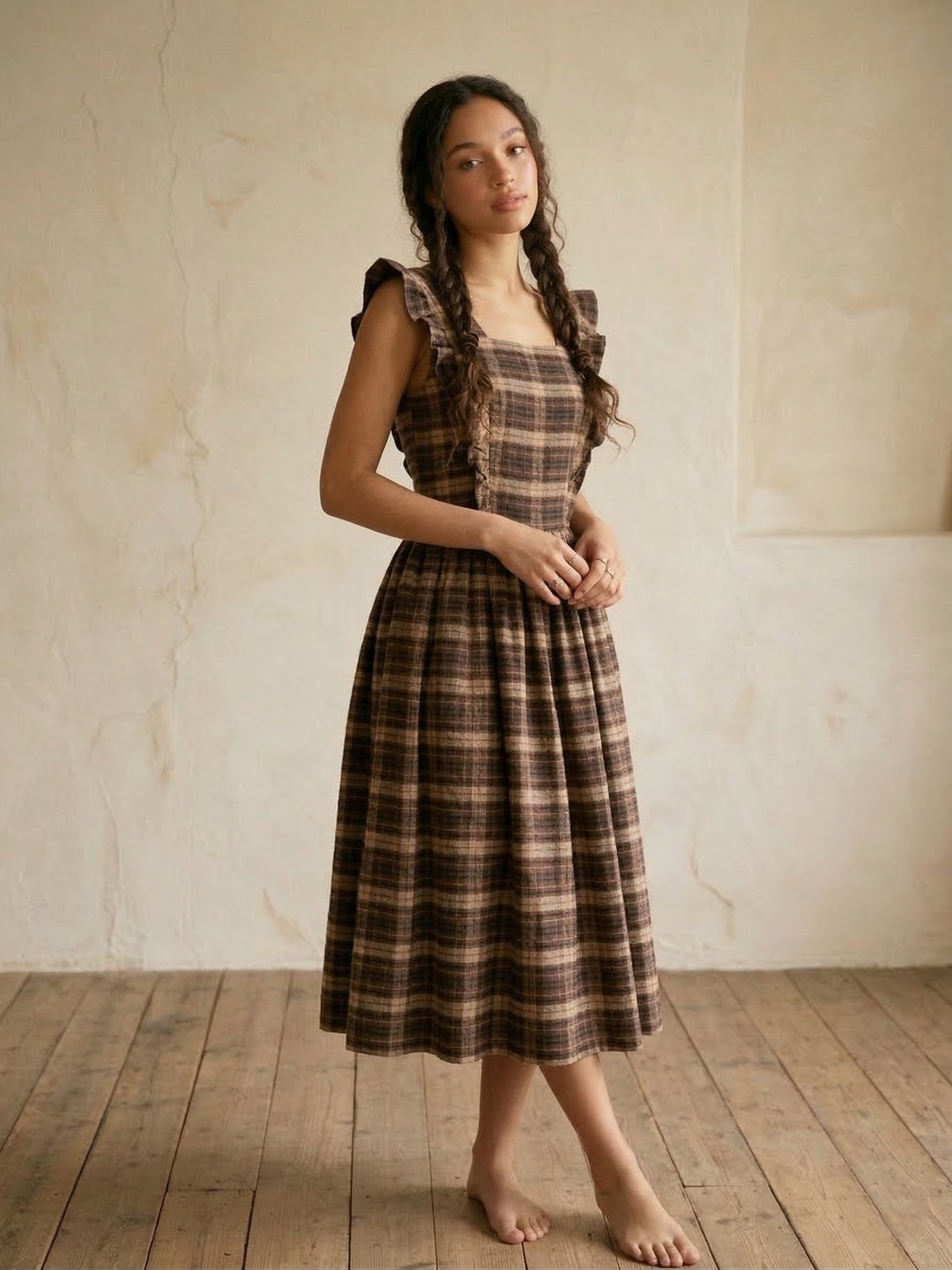 MTO - Lorraine Plaid Dress