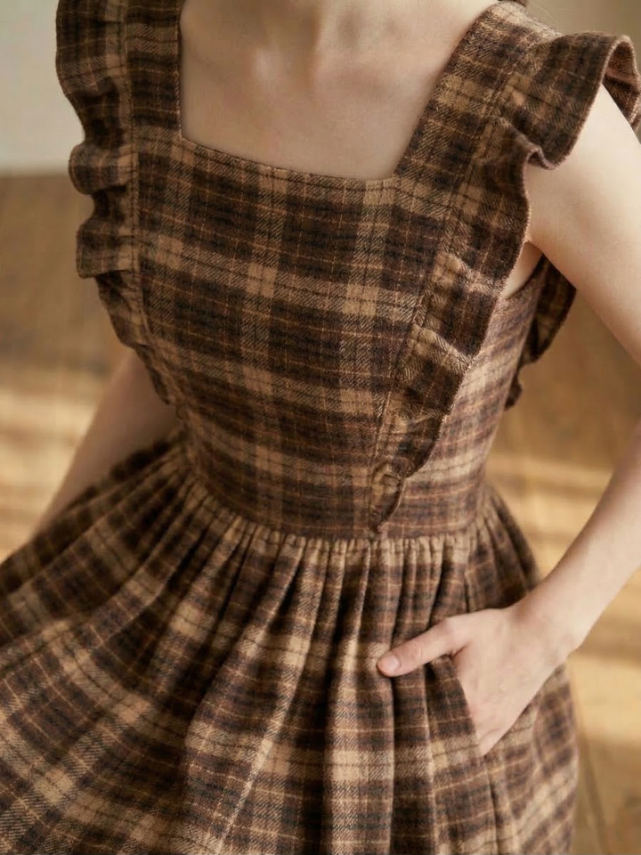 MTO - Lorraine Plaid Dress