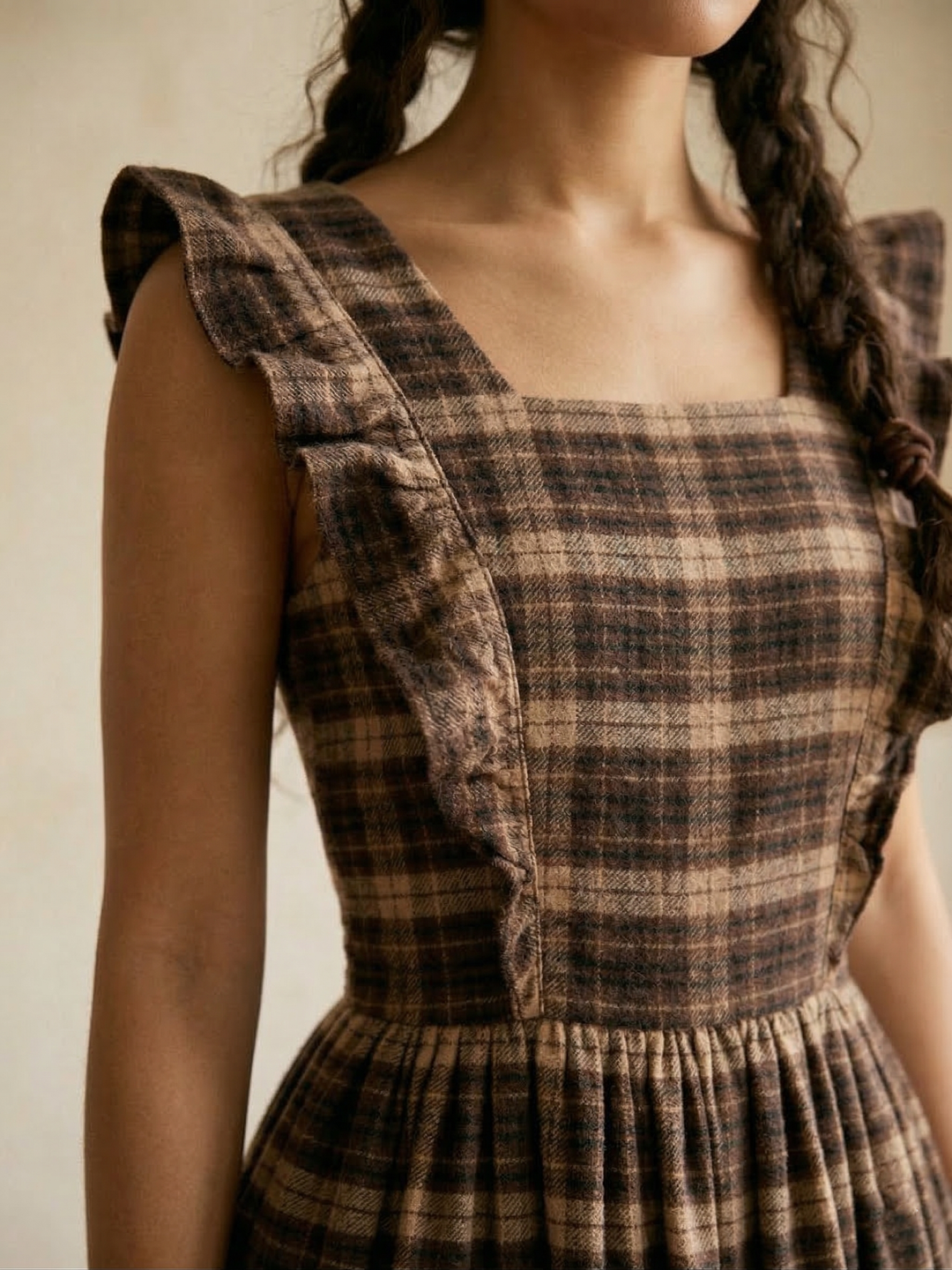 MTO - Lorraine Plaid Dress
