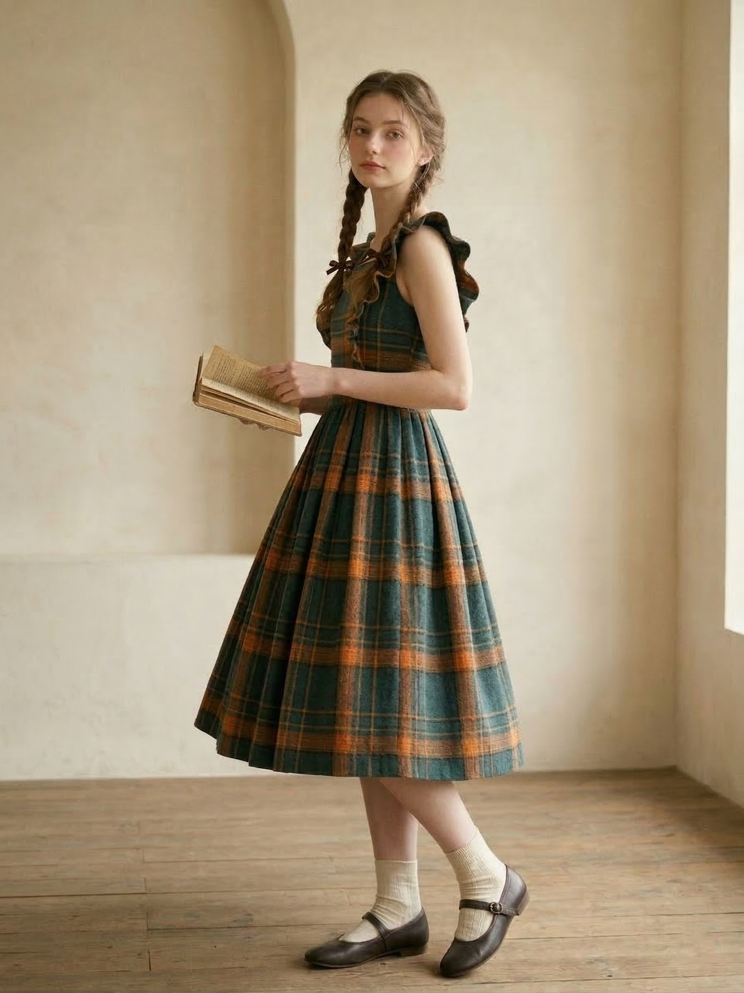 MTO - Lorraine Plaid Dress