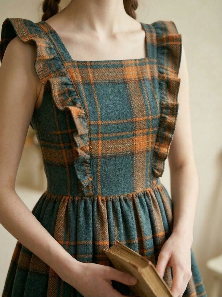 MTO - Lorraine Plaid Dress