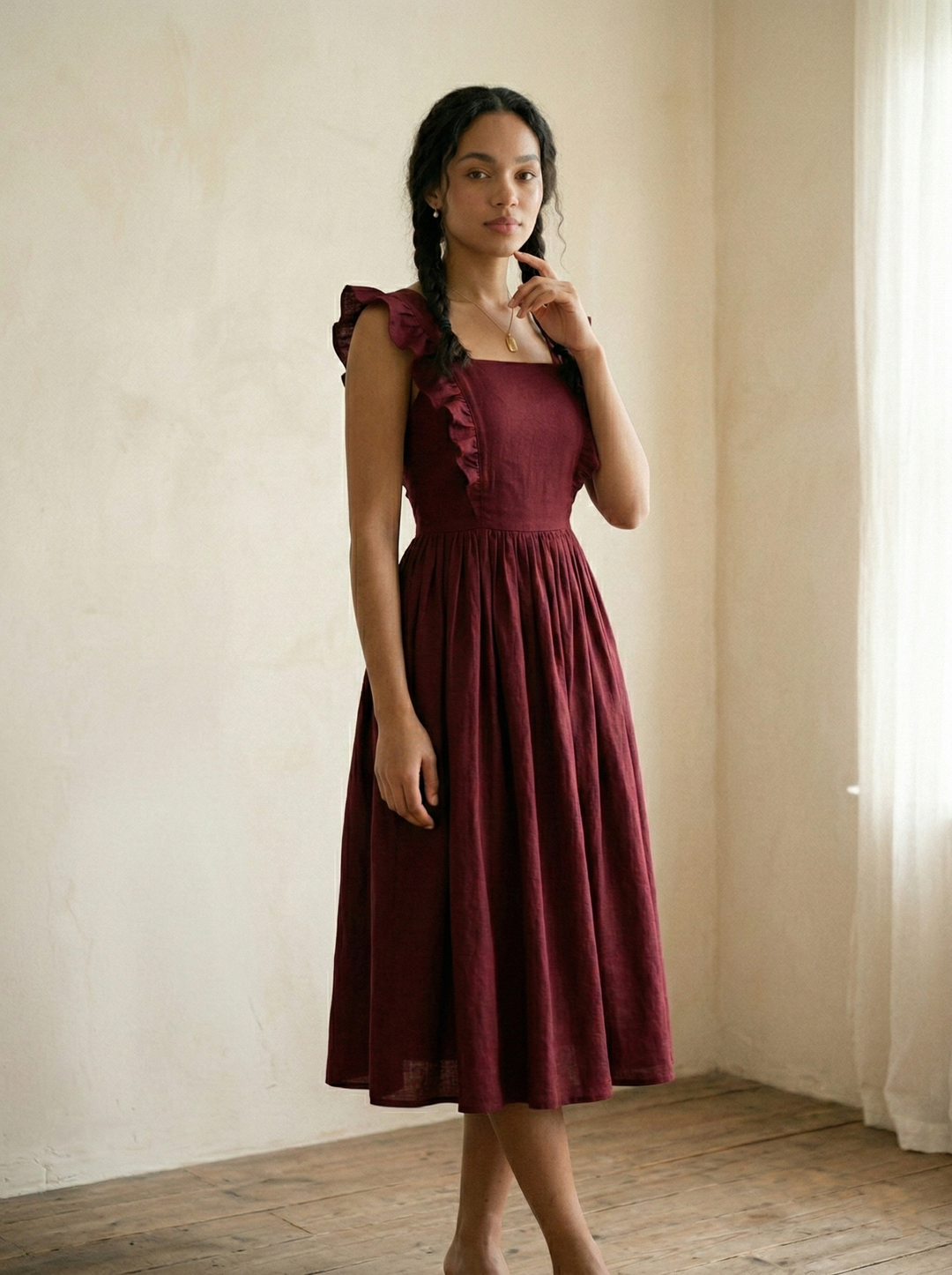 MTO - Lorraine Linen Dress
