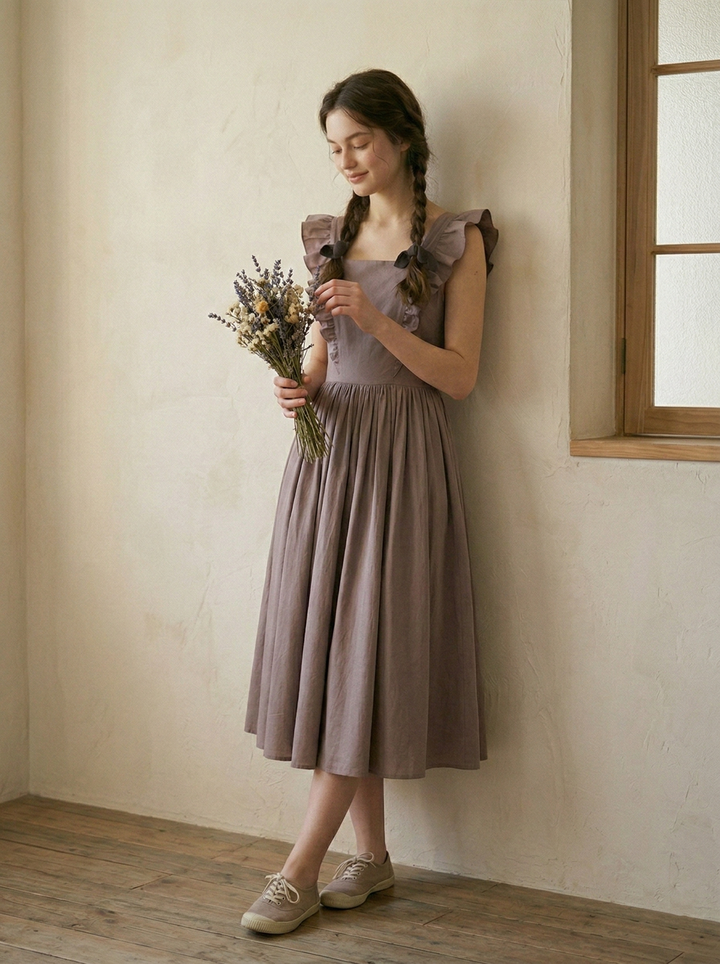 MTO - Lorraine Linen Dress