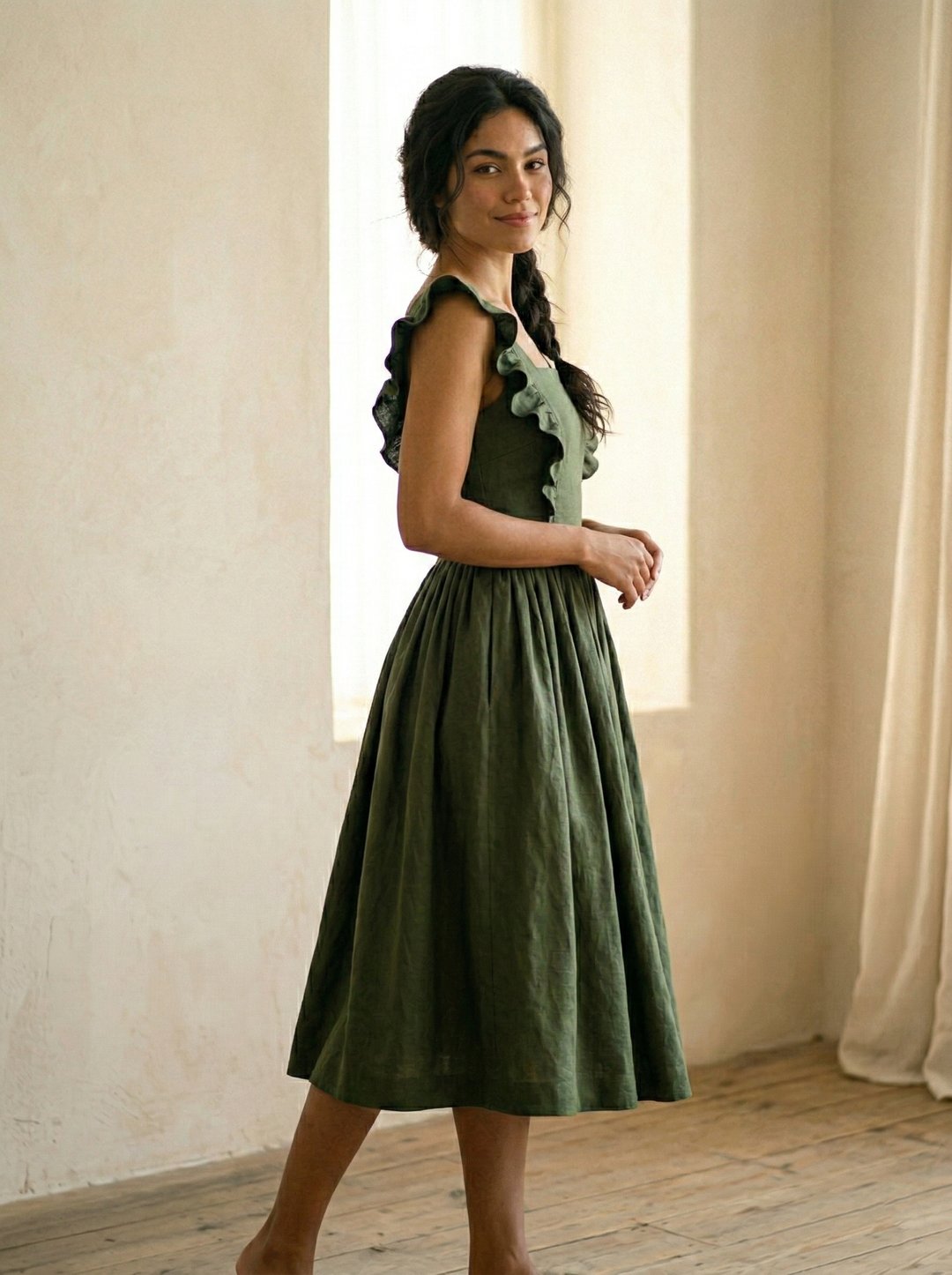 MTO - Lorraine Linen Dress