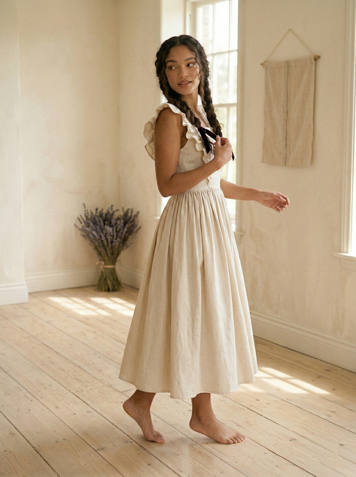 MTO - Lorraine Linen Dress