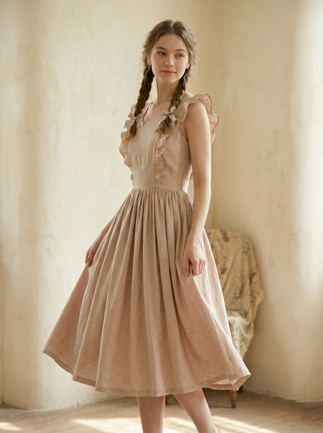 MTO - Lorraine Linen Dress