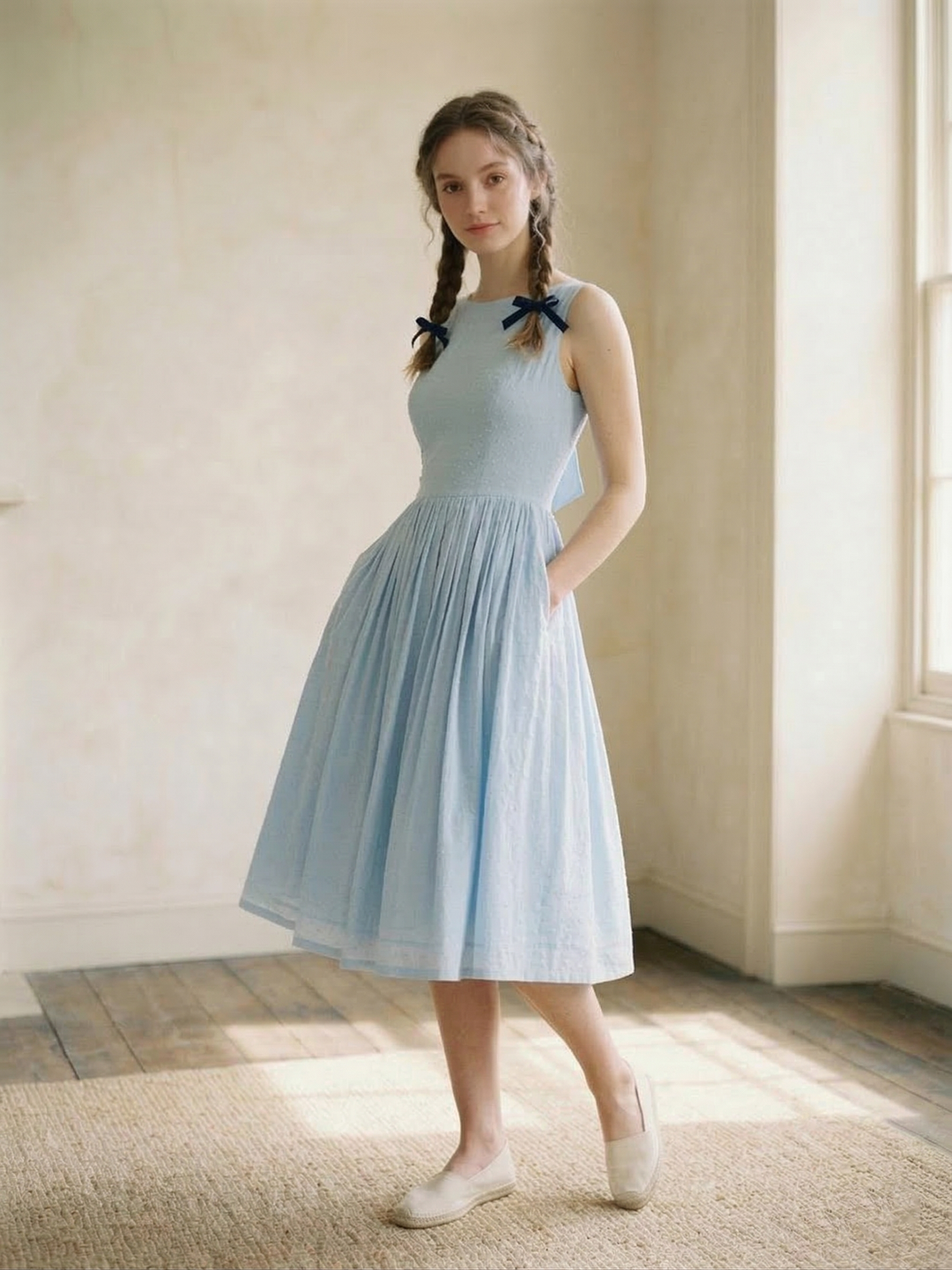 MTO - Madeline Dotted Swiss Dress