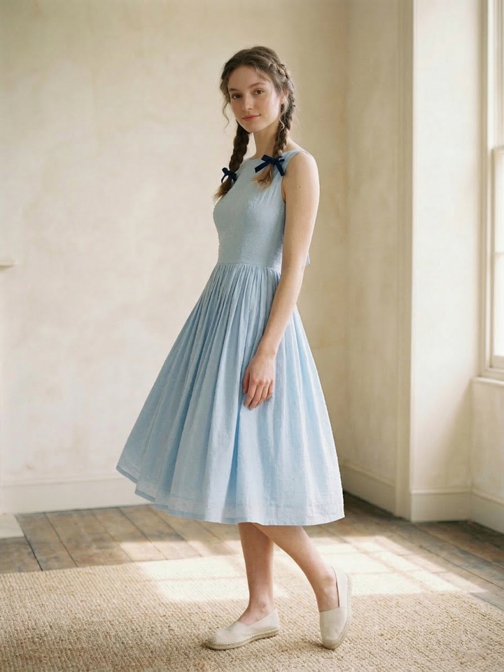 MTO - Madeline Dotted Swiss Dress