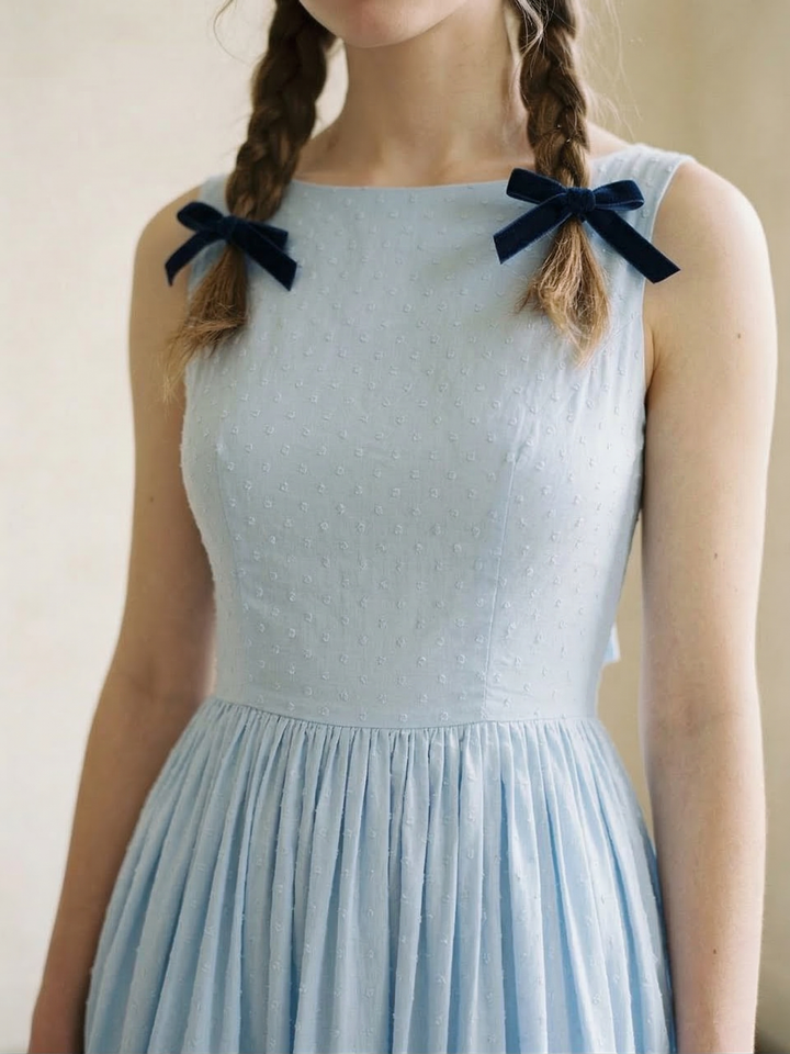 MTO - Madeline Dotted Swiss Dress