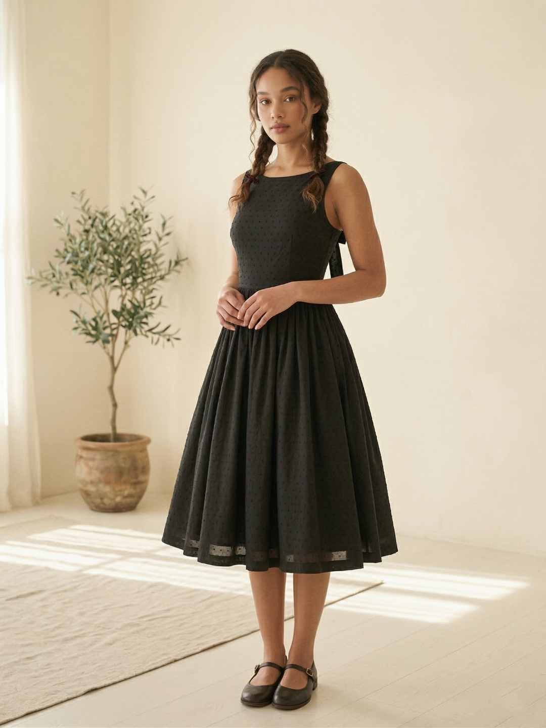 MTO - Madeline Dotted Swiss Dress