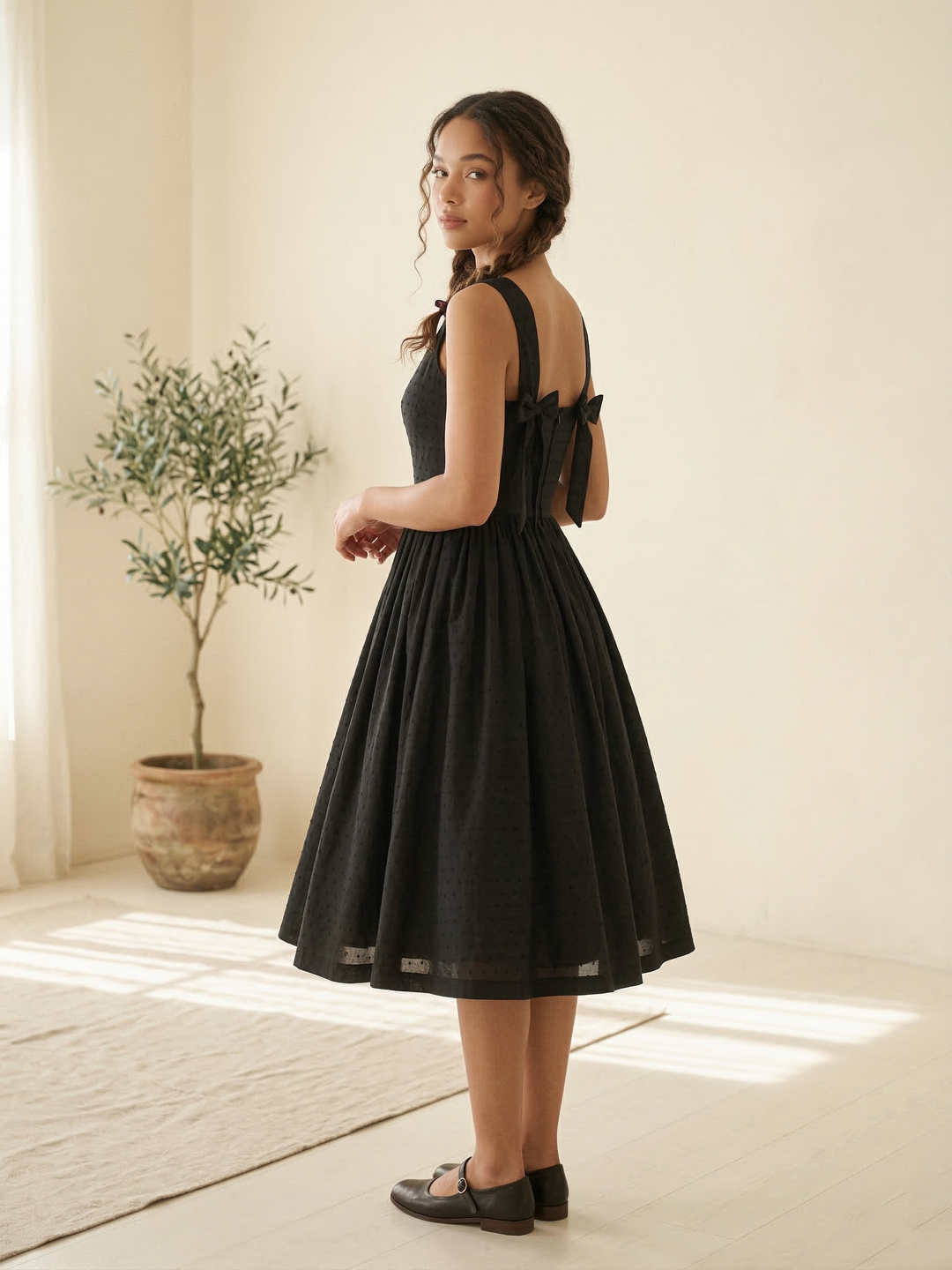 MTO - Madeline Dotted Swiss Dress