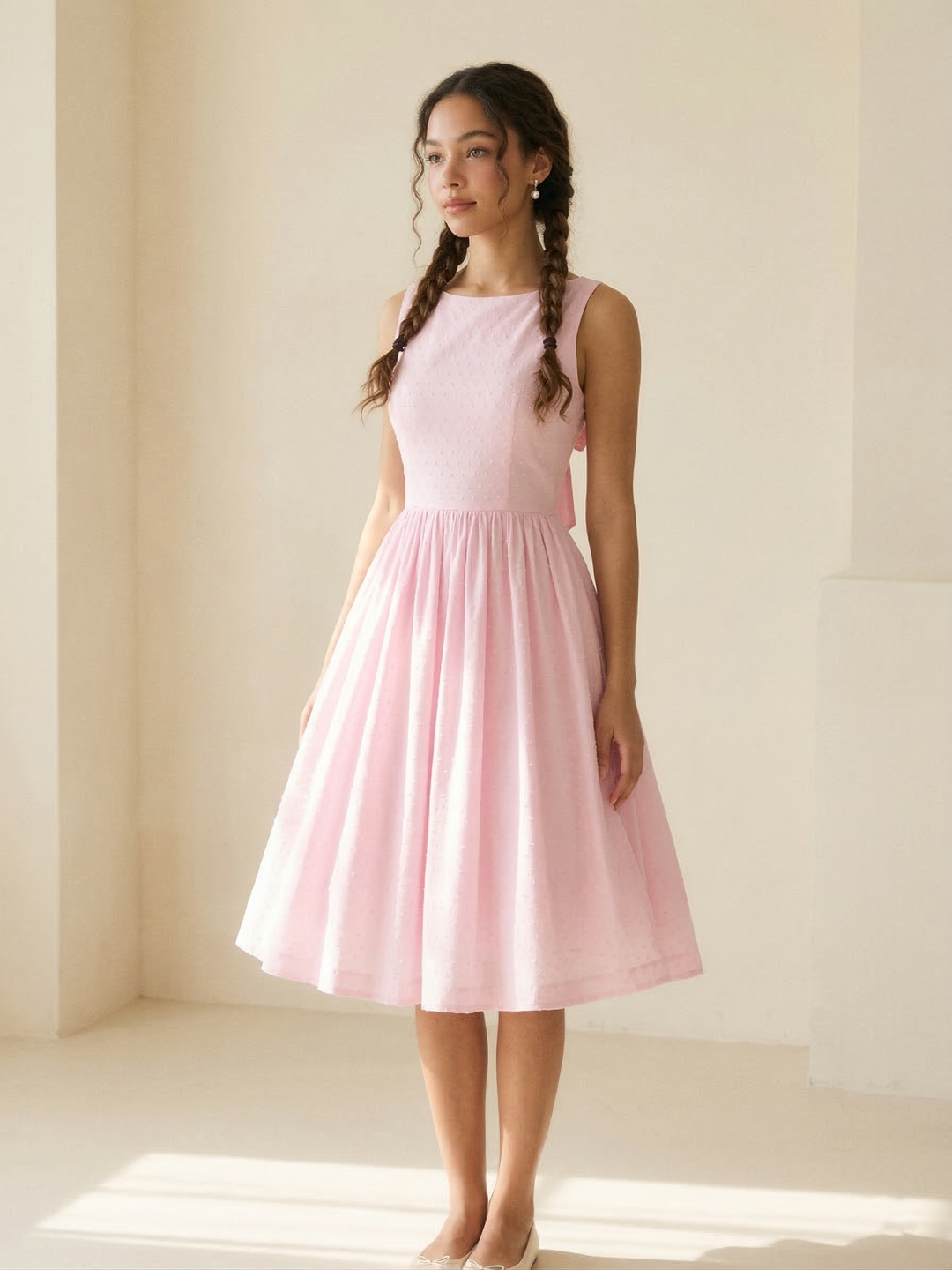 MTO - Madeline Dotted Swiss Dress