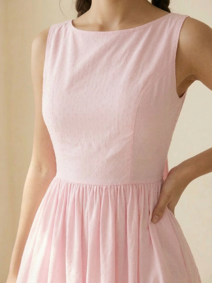 MTO - Madeline Dotted Swiss Dress