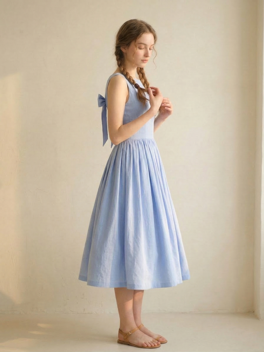 MTO - Madeline Linen Dress