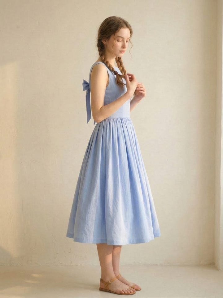 MTO - Madeline Linen Dress