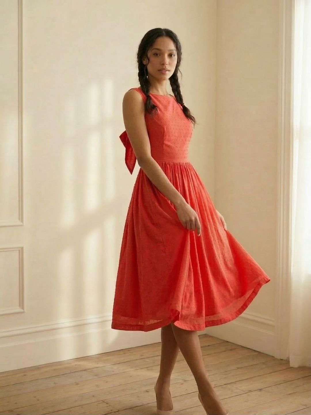 MTO - Madeline Dotted Swiss Dress