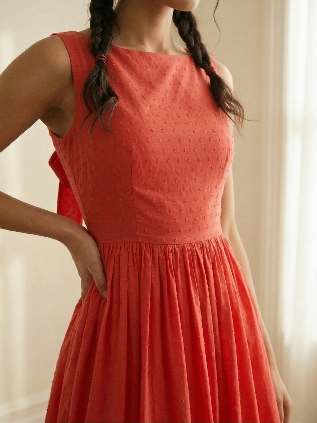 MTO - Madeline Dotted Swiss Dress