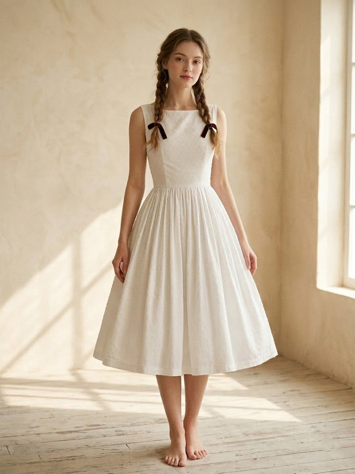 MTO - Madeline Dotted Swiss Dress