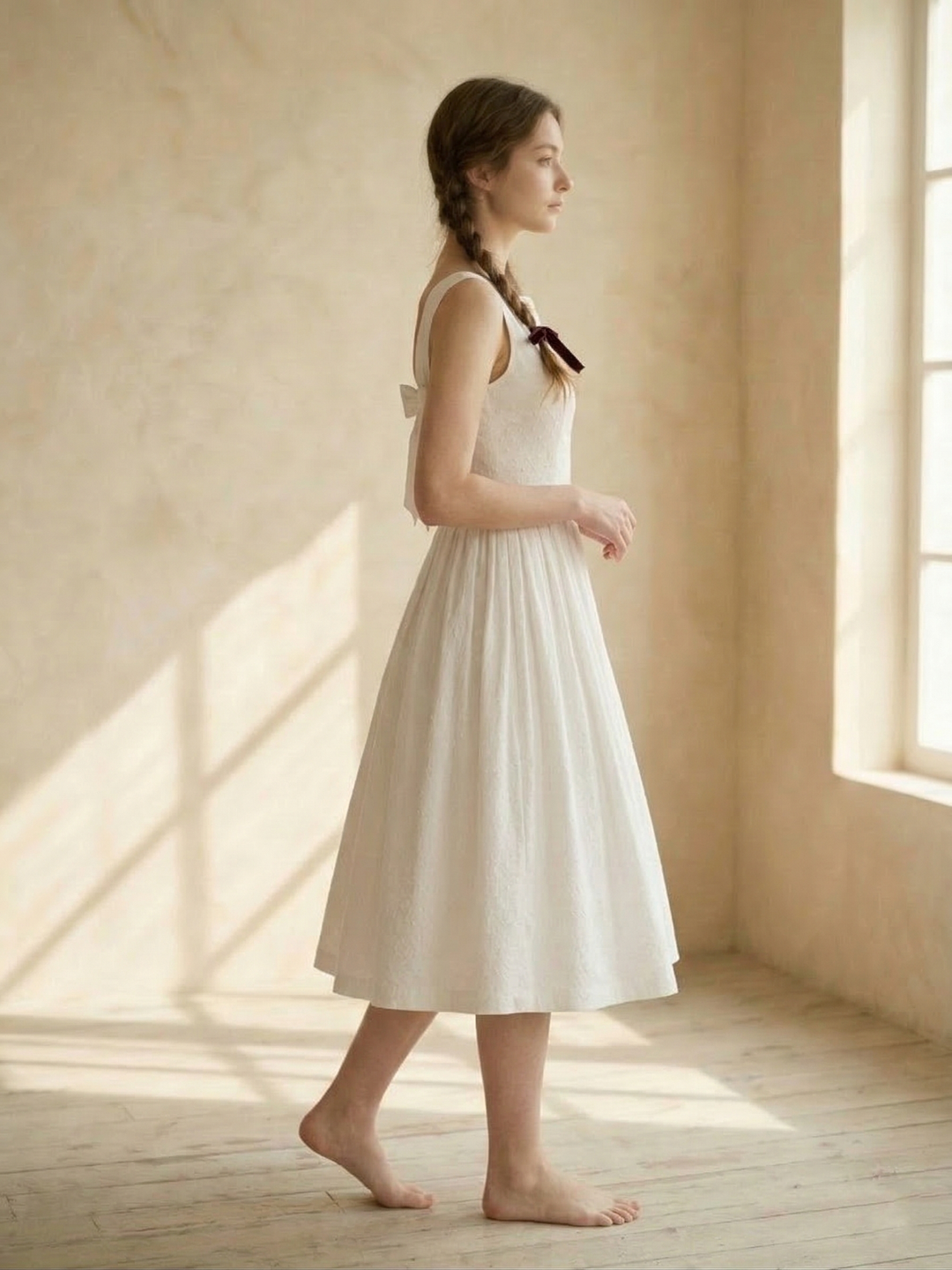 MTO - Madeline Dotted Swiss Dress