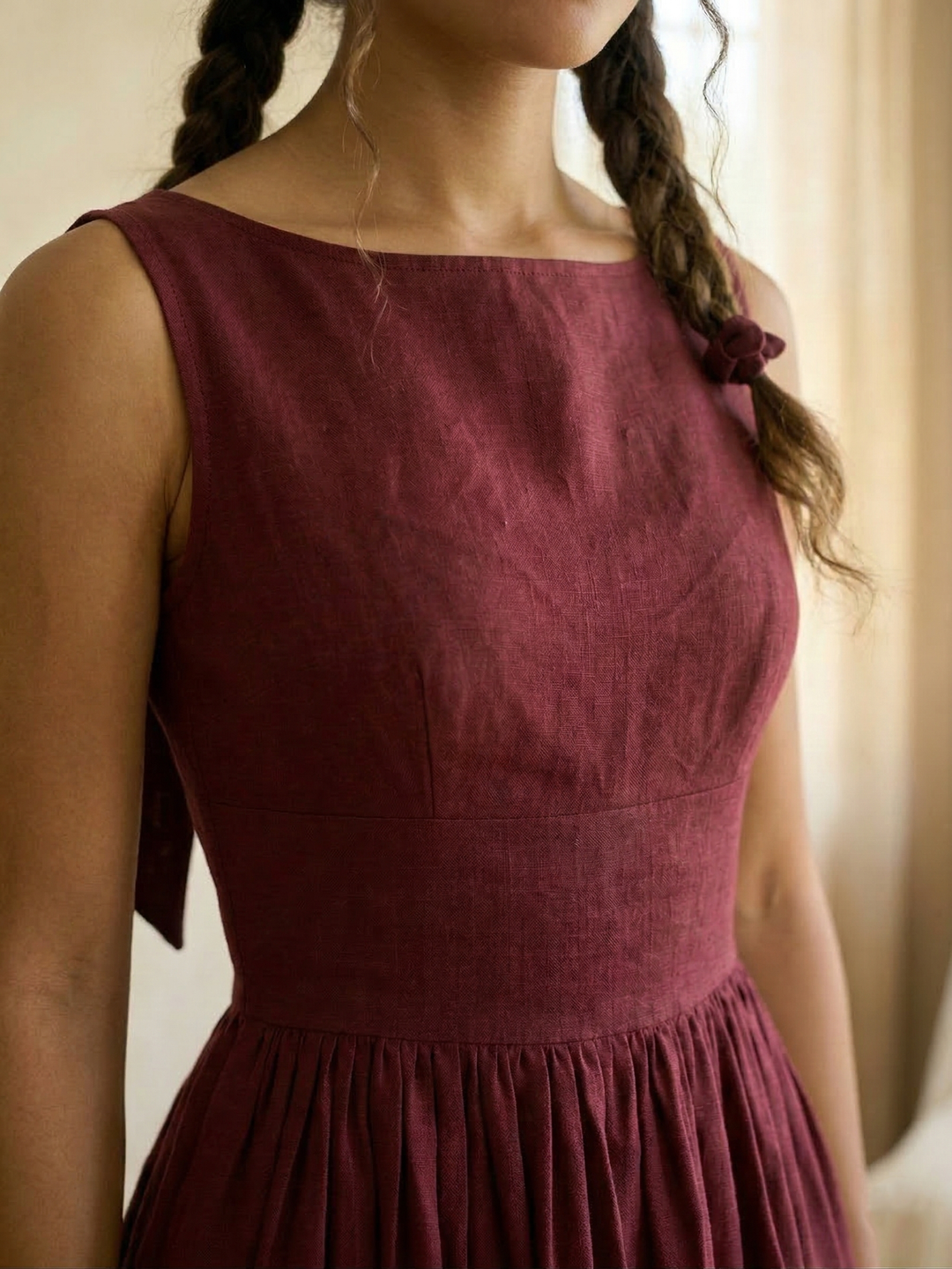 MTO - Madeline Linen Dress