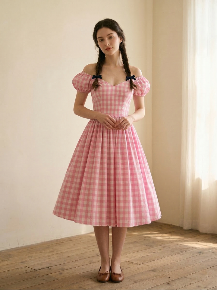 Margaret Gingham Dress