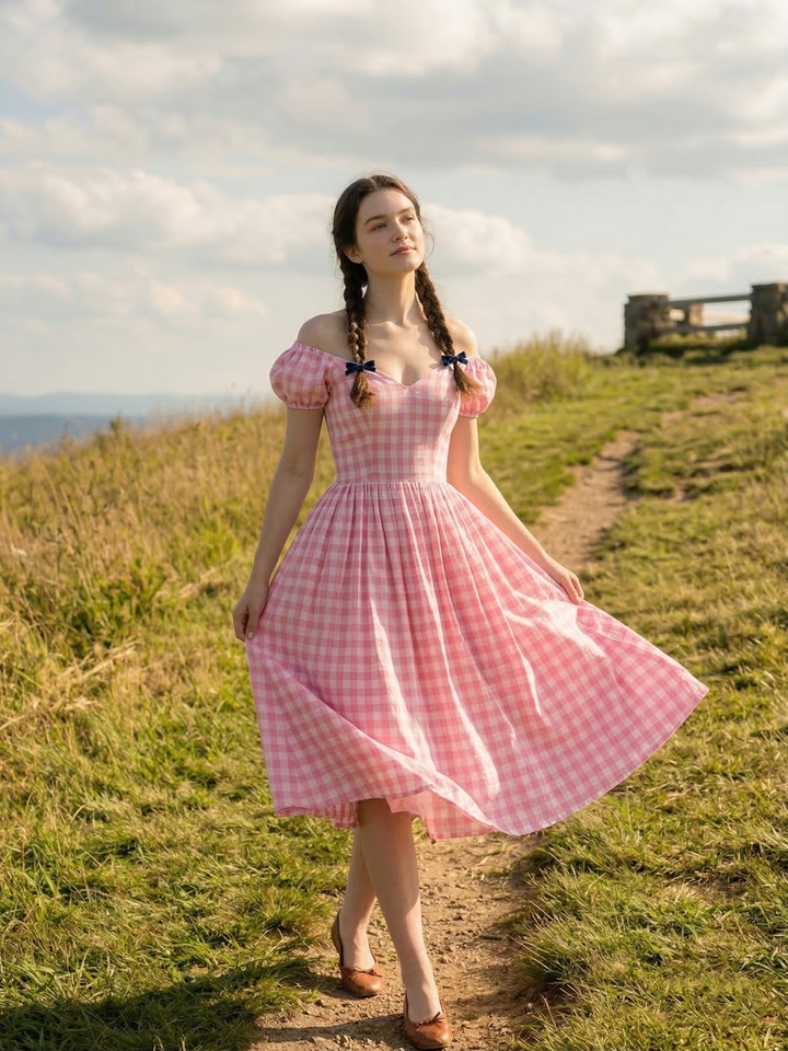 Margaret Gingham Dress