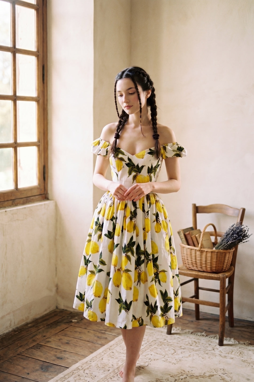 Margaret Dress "Freshly Squeezed"