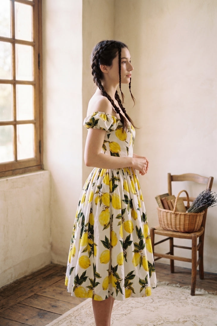 Margaret Dress "Freshly Squeezed"