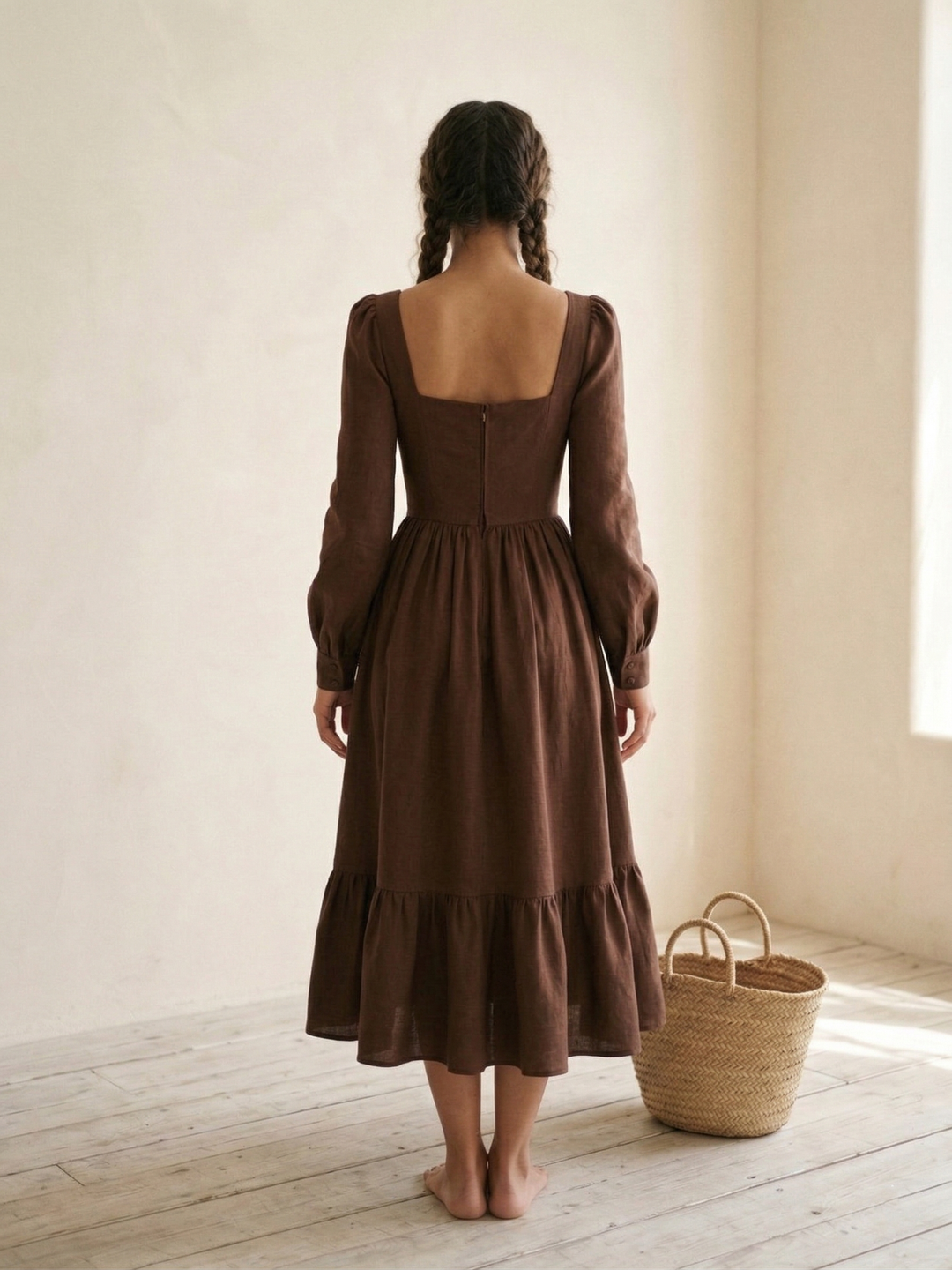 MTO - Mary Linen Dress